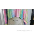 Vente en gros Sweat à Capuche Court Tie Dyed Lady Couleur